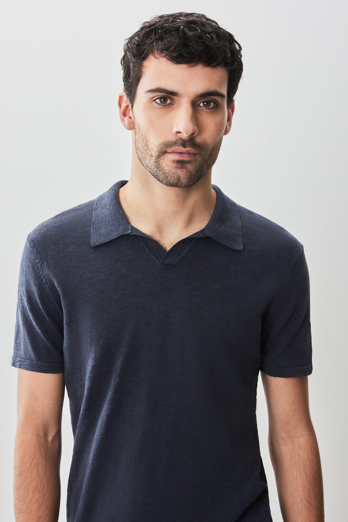 Polo à manches courtes pour homme par Robert Barakett | RB51196 South Shore Bleu Marine | Boutique Vvög, vêtements mode pour homme et femme