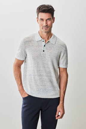 Polo pour homme par Robert Barakett | RB51207 Costa Bleu | Boutique Vvög, vêtements mode pour homme et femme