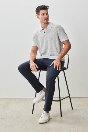 Polo pour homme par Robert Barakett | RB51207 Costa Bleu | Boutique Vvög, vêtements mode pour homme et femme