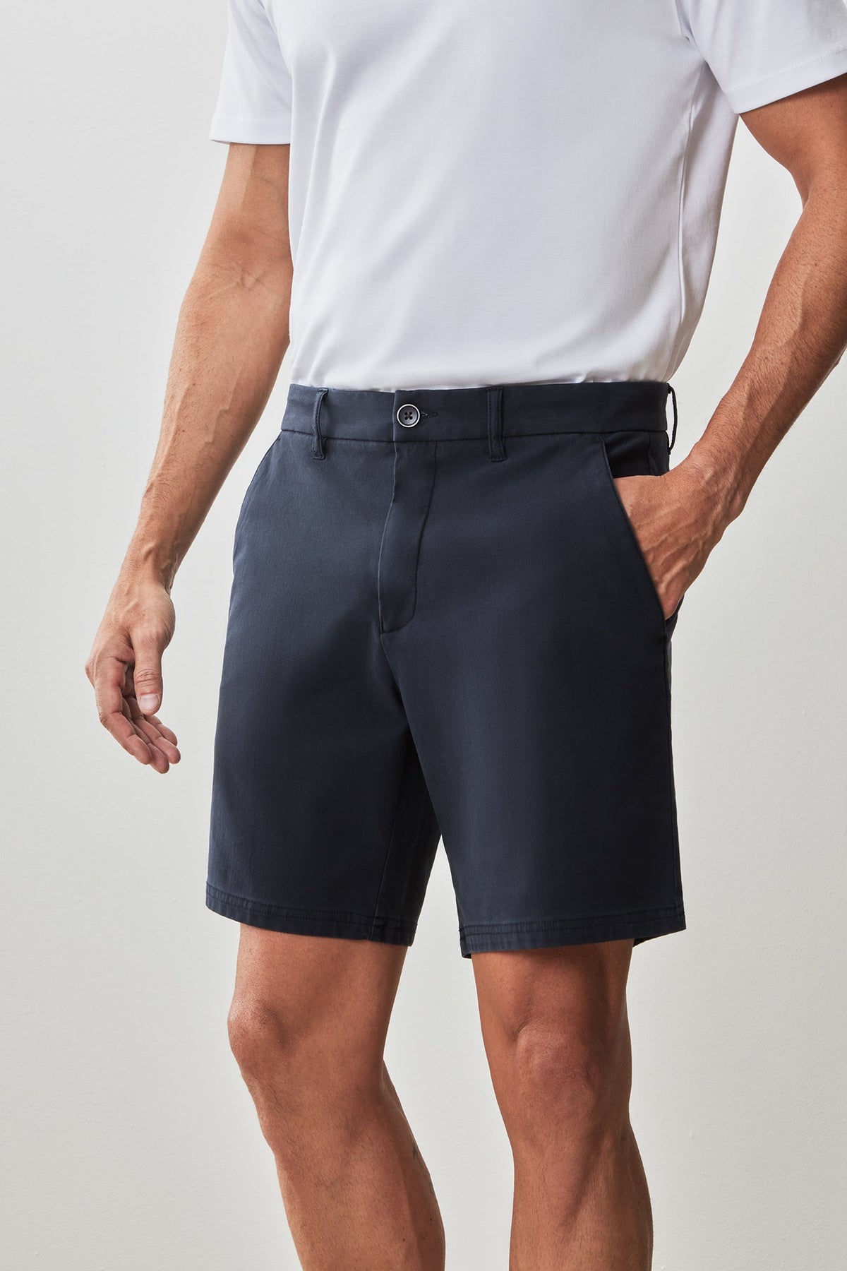 Short pour homme par Robert Barakett | RB51218 Ernie Bleu Marine | Boutique Vvög, vêtements mode pour homme et femme