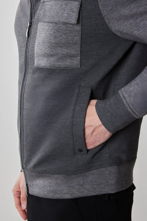 Veste pour homme par Robert Barakett | RB52189 Isaak Charbon | Boutique Vvög, vêtements mode pour homme et femme