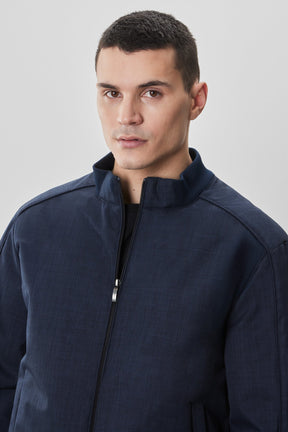 Coupe-vent mi-saison pour homme par Robert Barakett | RB52229 Cegio Marine | Boutique Vvög, vêtements mode pour homme et femme