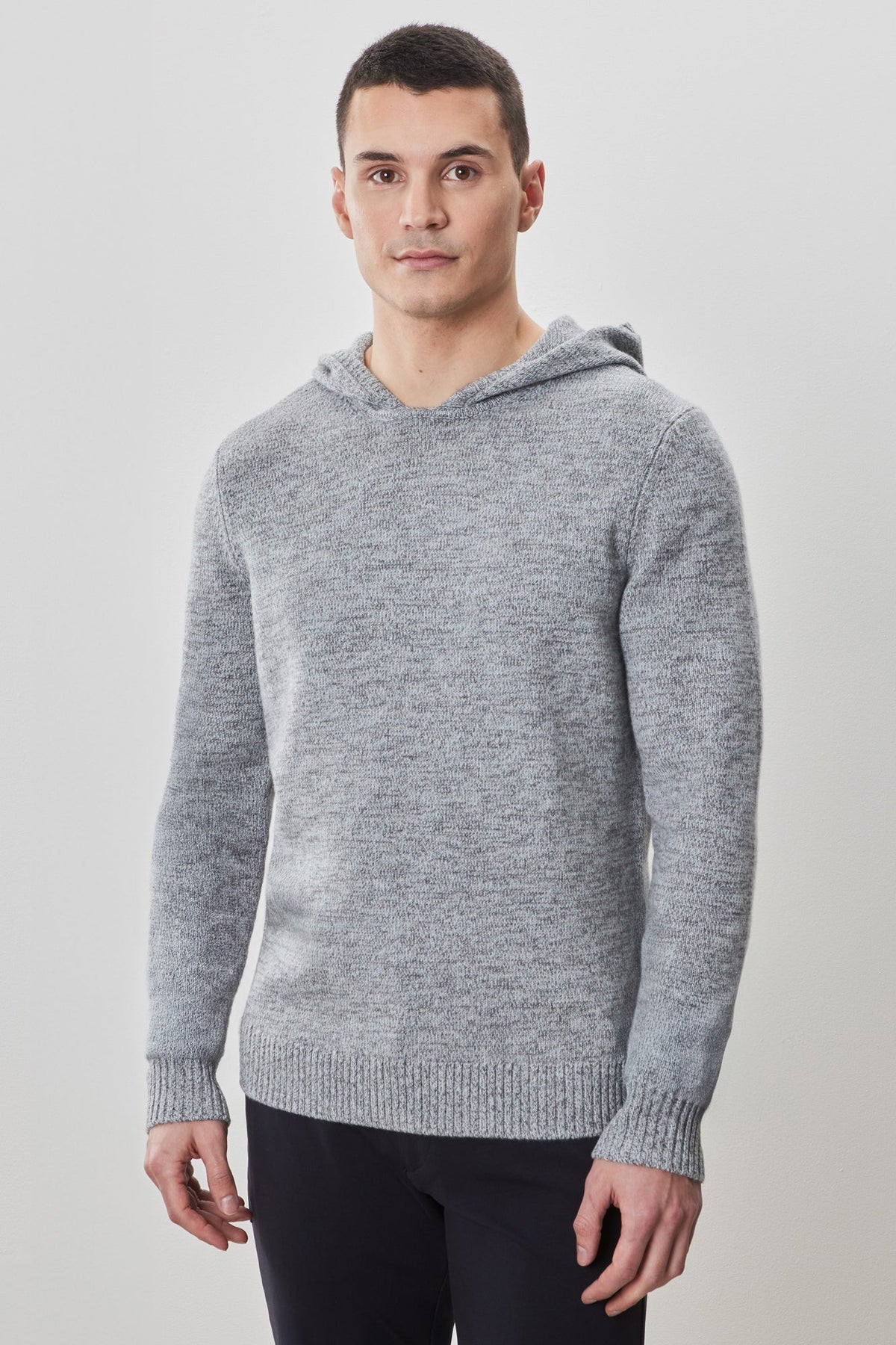 Coton ouaté en chandail à manches longues pour homme par Robert Barakett | Wildman RB52265 Turquoise Doux | Boutique Vvög, vêtements mode pour homme et femme