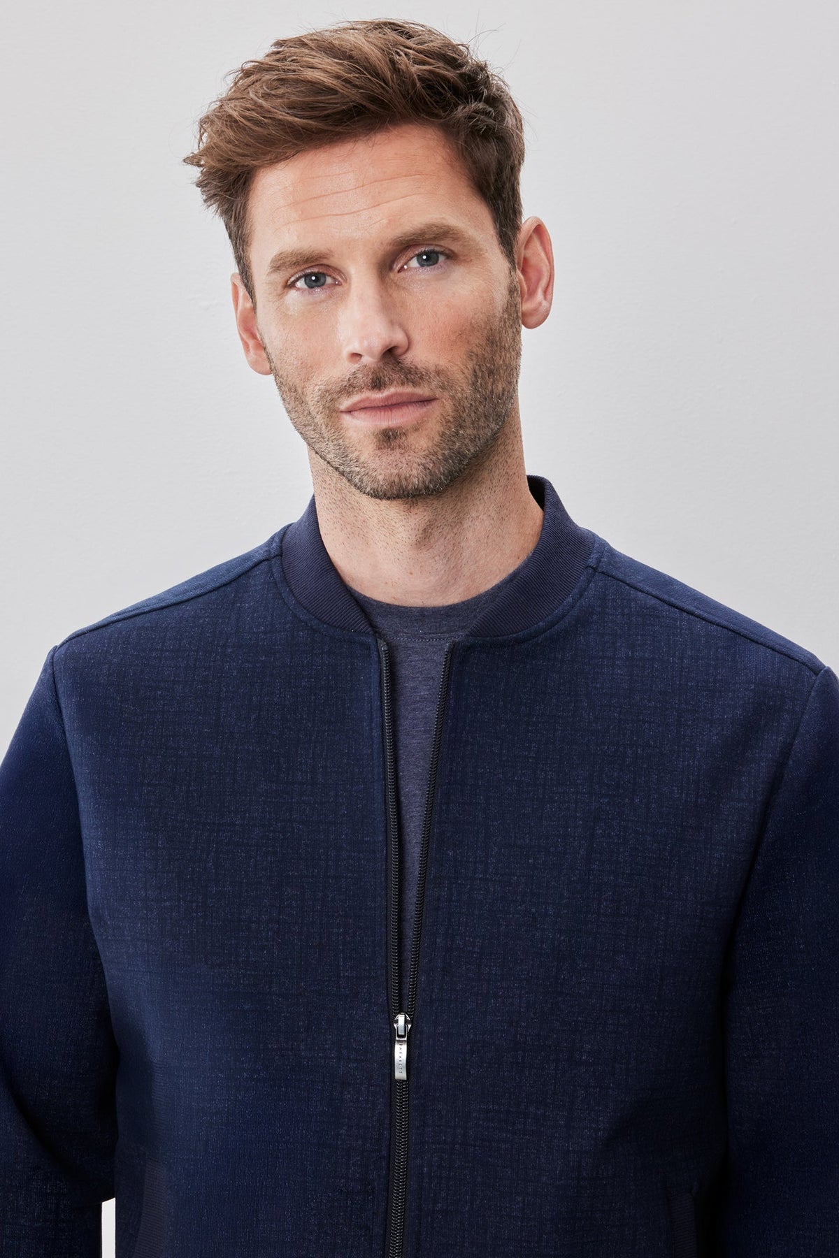 Veste pour homme par Robert Barakett | RB52296 Henrik Marine | Boutique Vvög, vêtements mode pour homme et femme