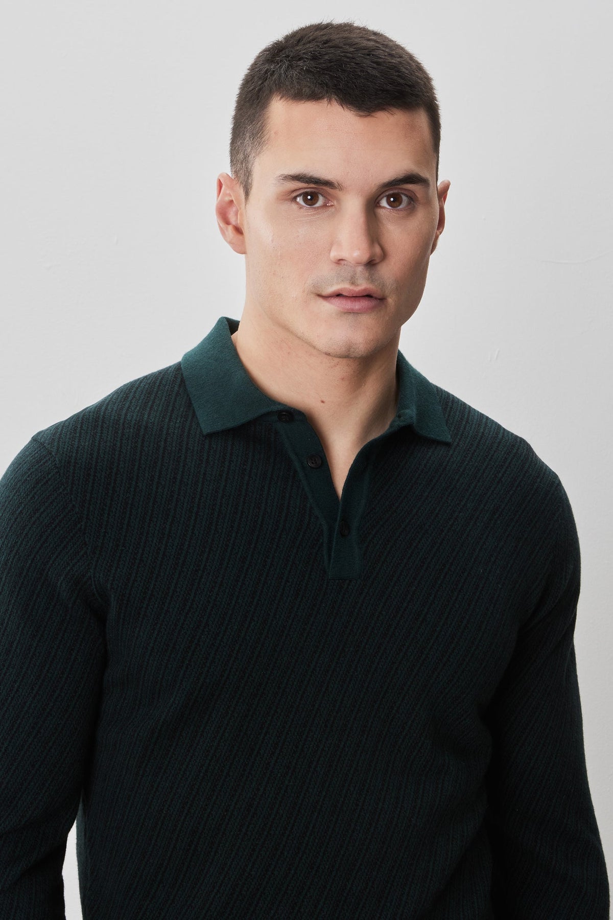 Polo M.L. pour homme par Robert Barakett | RB52321 Borja Vert Profond | Boutique Vvög, vêtements mode pour homme et femme