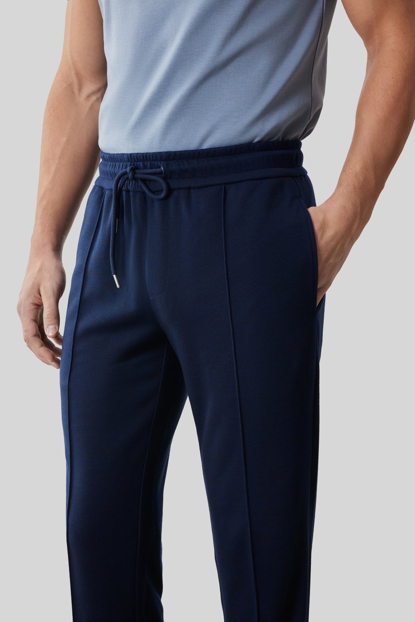 Pantalon jogger pour homme par Robert Barakett | RB61007 Kenji Bleu Nuit | Boutique Vvög, vêtements mode pour homme et femme