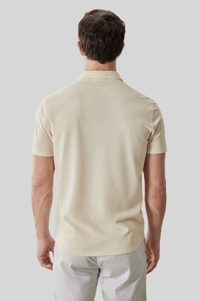 Chemise en Knit pour homme par Robert Barakett | RB61025 Irving Jaune Doux | Boutique Vvög, vêtements mode pour homme et femme