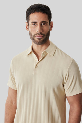 Polo pour homme par Robert Barakett | RB61050 Caspian Jaune Doux | Boutique Vvög, vêtements mode pour homme et femme