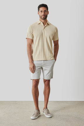 Polo pour homme par Robert Barakett | RB61050 Caspian Jaune Doux | Boutique Vvög, vêtements mode pour homme et femme
