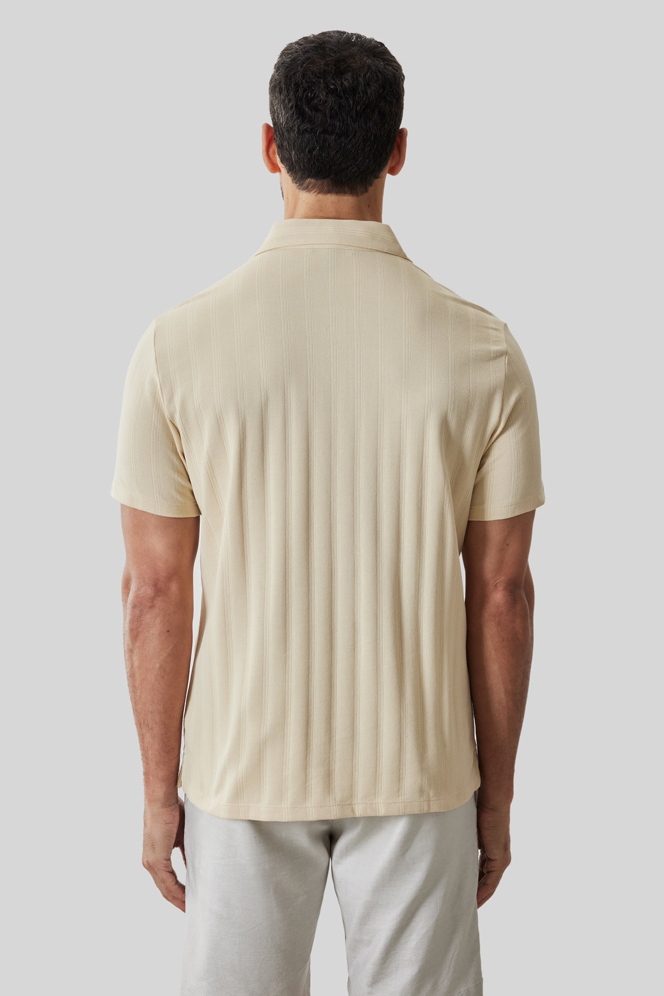 Polo pour homme par Robert Barakett | RB61050 Caspian Jaune Doux | Boutique Vvög, vêtements mode pour homme et femme