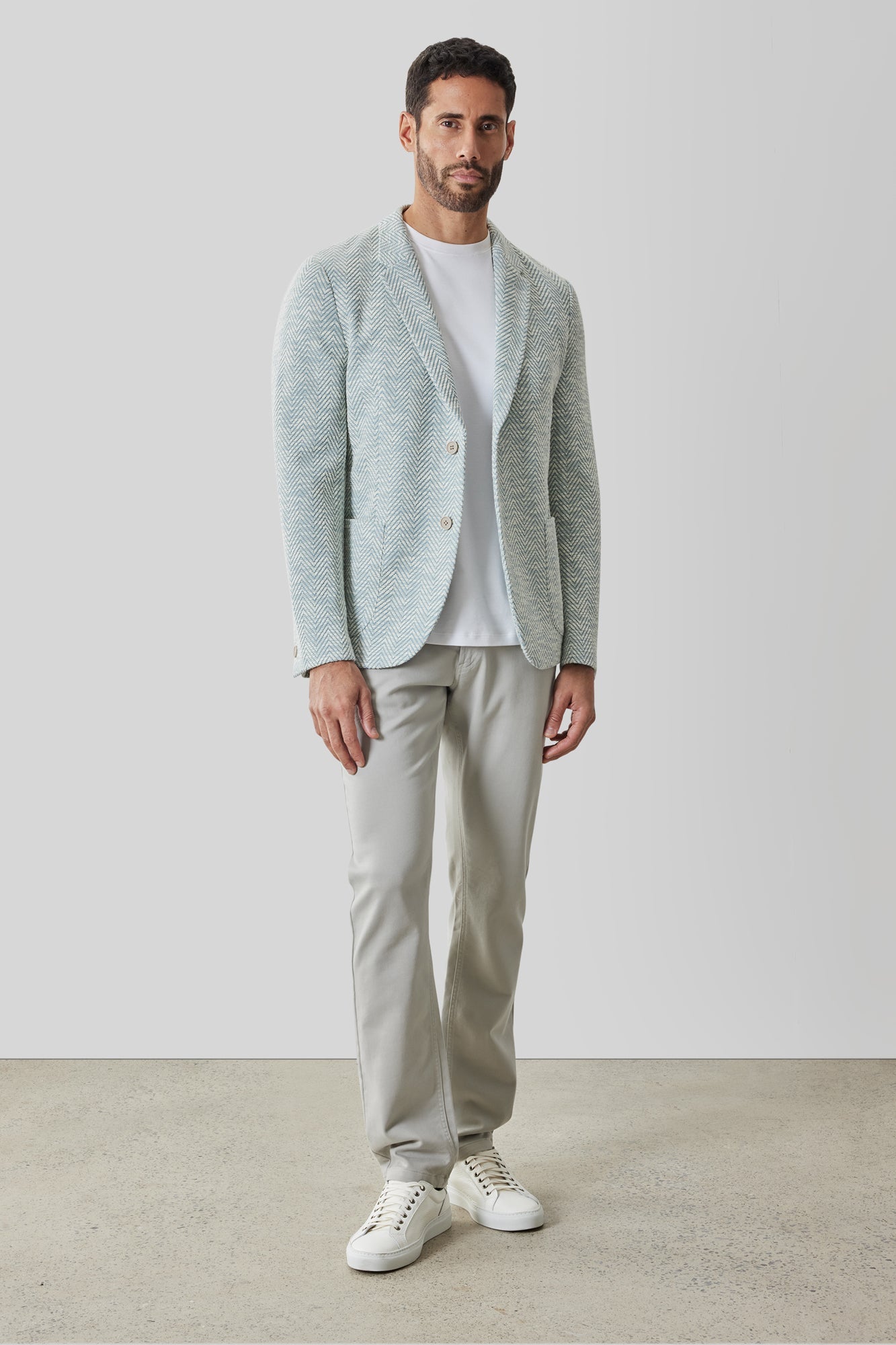 Veston pour homme par Robert Barakett | RB61073 Jett Sarcelle Douce | Boutique Vvög, vêtements mode pour homme et femme