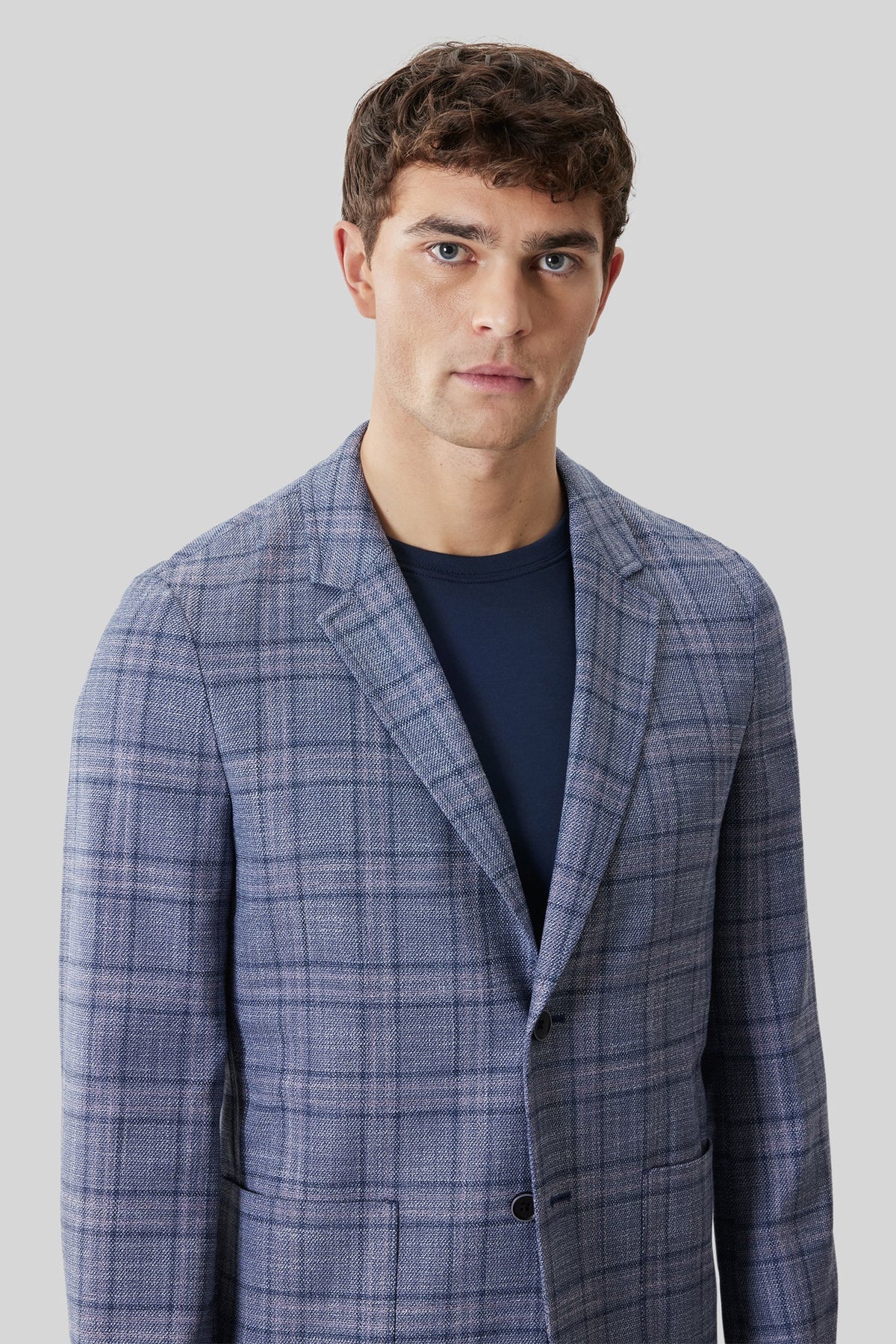 Veston pour homme par Robert Barakett | RB61152 Ambrose Bleu Denim | Boutique Vvög, vêtements mode pour homme et femme