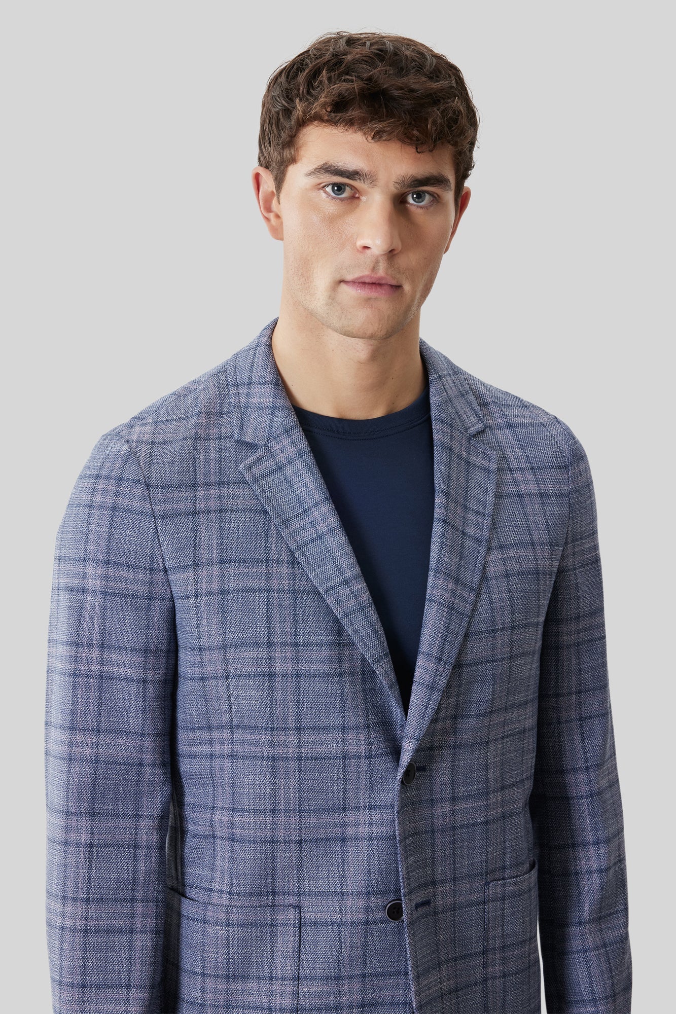 Veston pour homme par Robert Barakett | RB61152 Ambrose Bleu Denim | Boutique Vvög, vêtements mode pour homme et femme