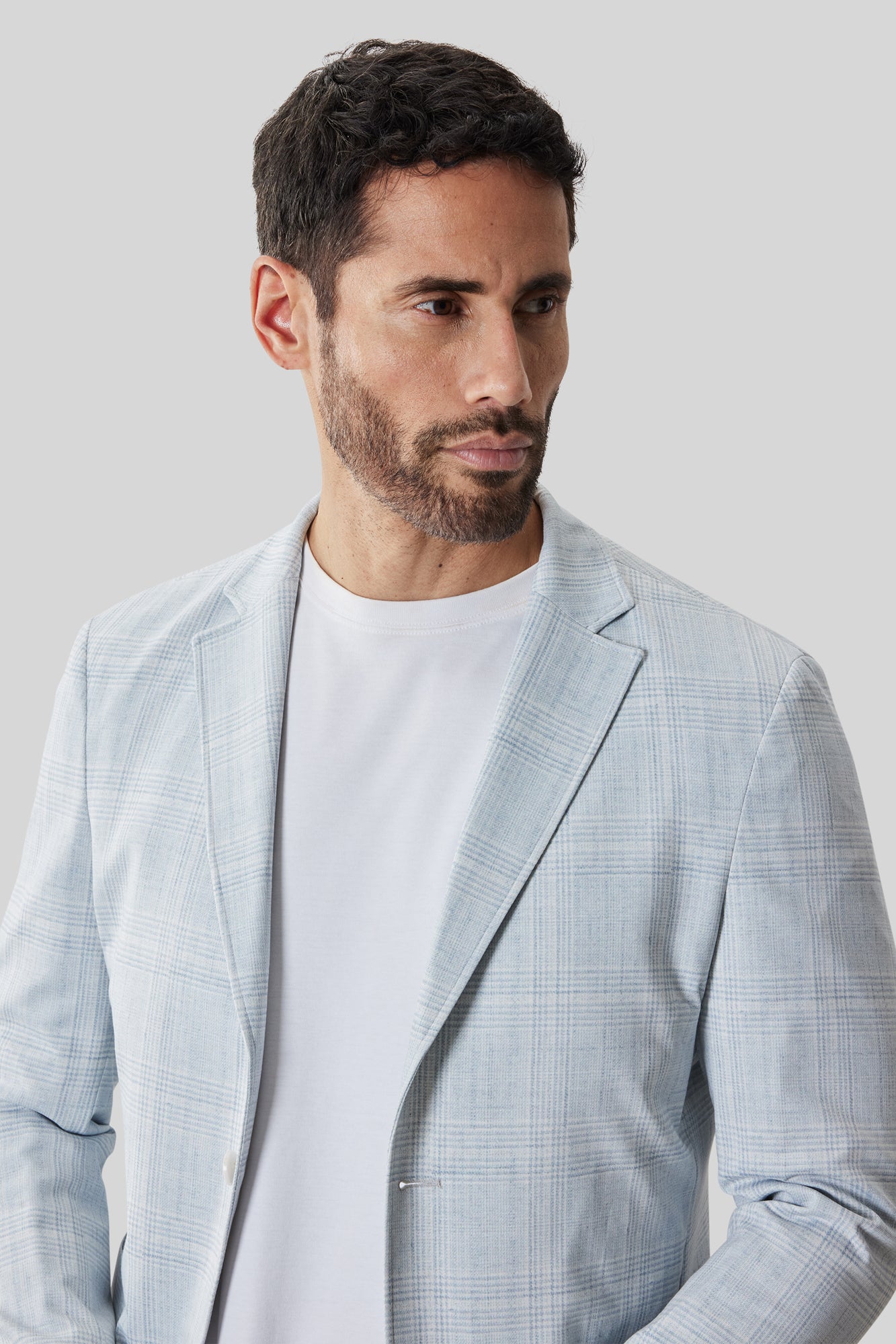 Veston pour homme par Robert Barakett | RB61162 Vorn Bleu Poudré | Boutique Vvög, vêtements mode pour homme et femme
