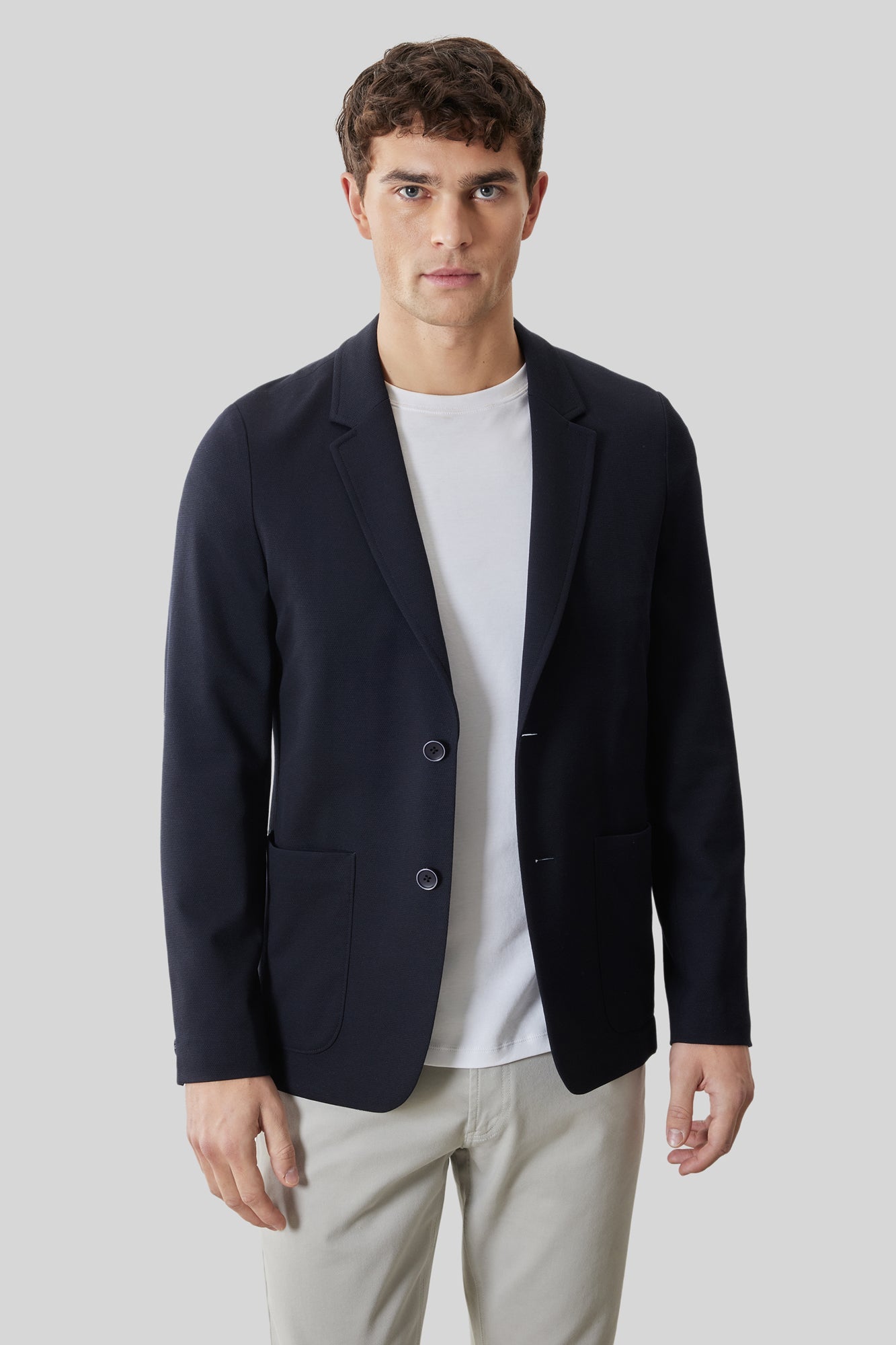 Veston pour homme par Robert Barakett | RB61189 Fumito Caspienne Foncée | Boutique Vvög, vêtements mode pour homme et femme