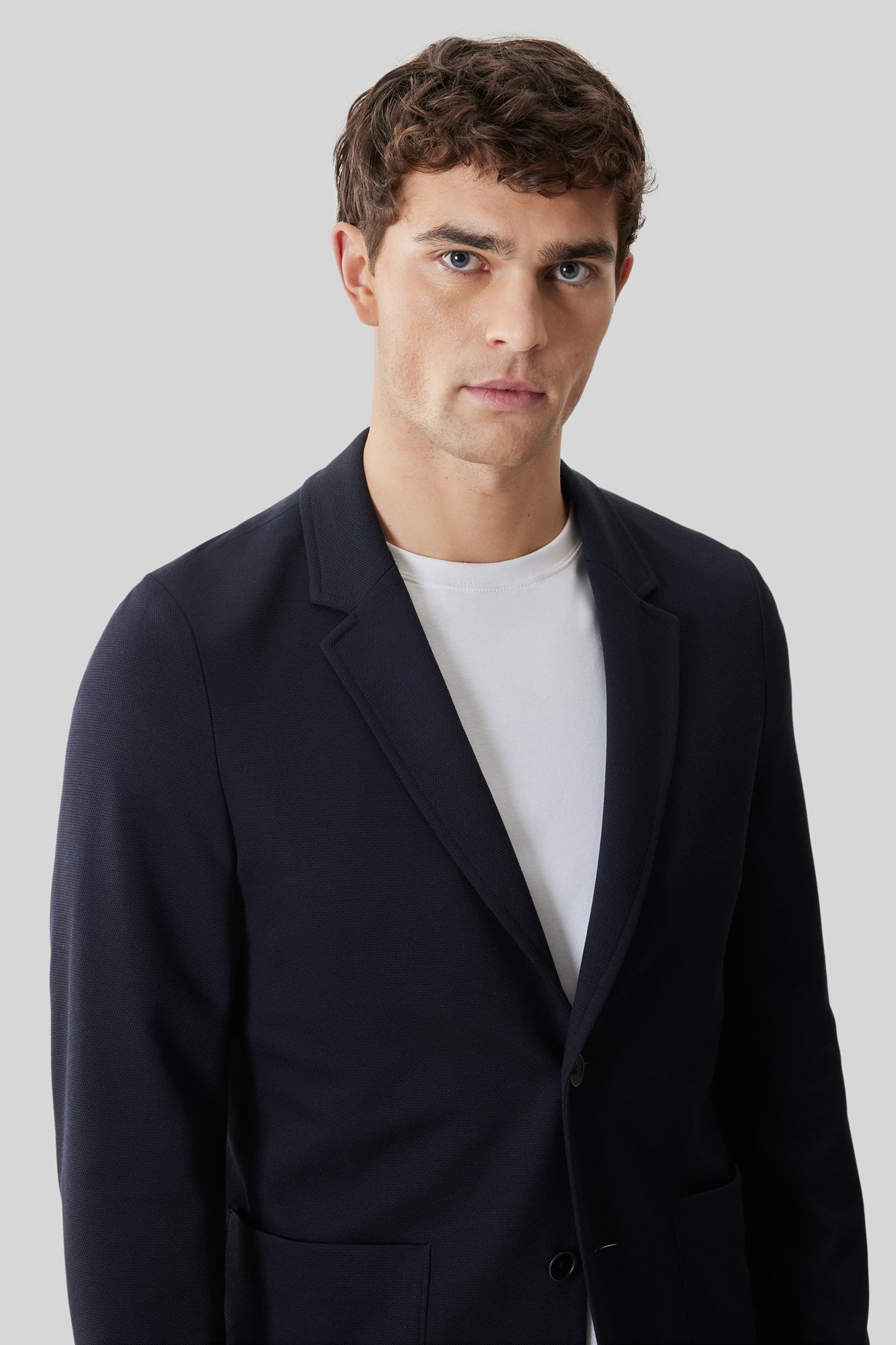 Veston pour homme par Robert Barakett | RB61189 Fumito Caspienne Foncée | Boutique Vvög, vêtements mode pour homme et femme