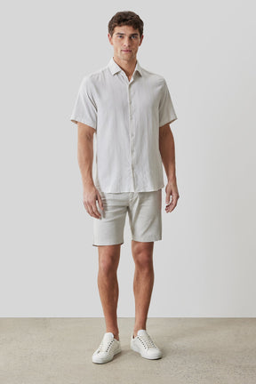 Chemise tissée pour homme par Robert Barakett | RB61196 Satoru Ficelle | Boutique Vvög, vêtements mode pour homme et femme