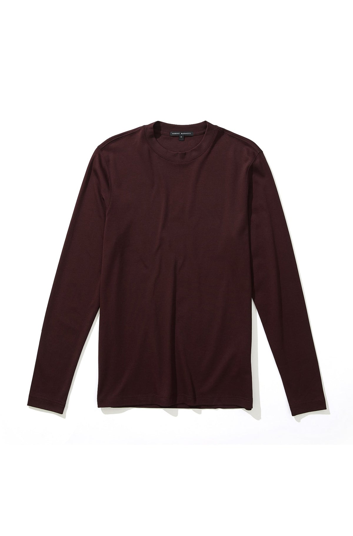 Chandail à col rond montant pour homme par Robert Barakett | Georgia RB82247 Bordeaux Profond | Boutique Vvög, vêtements mode pour homme et femme
