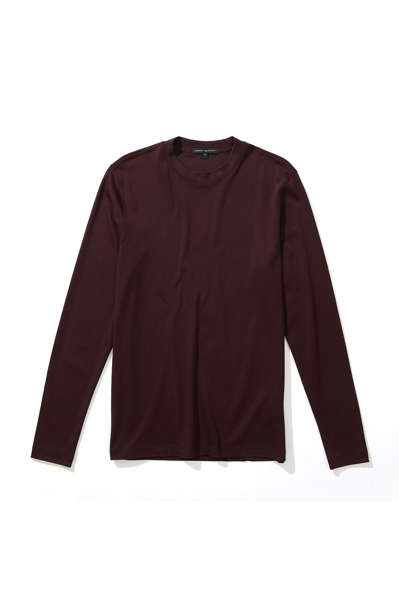 Chandail à col rond montant pour homme par Robert Barakett | Georgia RB82247 Bordeaux Profond | Boutique Vvög, vêtements mode pour homme et femme