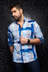 Knit long sleeve shirt for men by Au Noir | RUBICON White | Boutique Vvög, complete inventory of the Au Noir brand