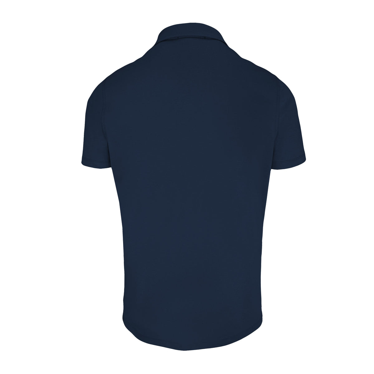 Polo avec fermeture éclair pour homme par Robert Barakett | Georgia RB01030 Bleu Nuit | Boutique Vvög, vêtements mode pour homme & femmes