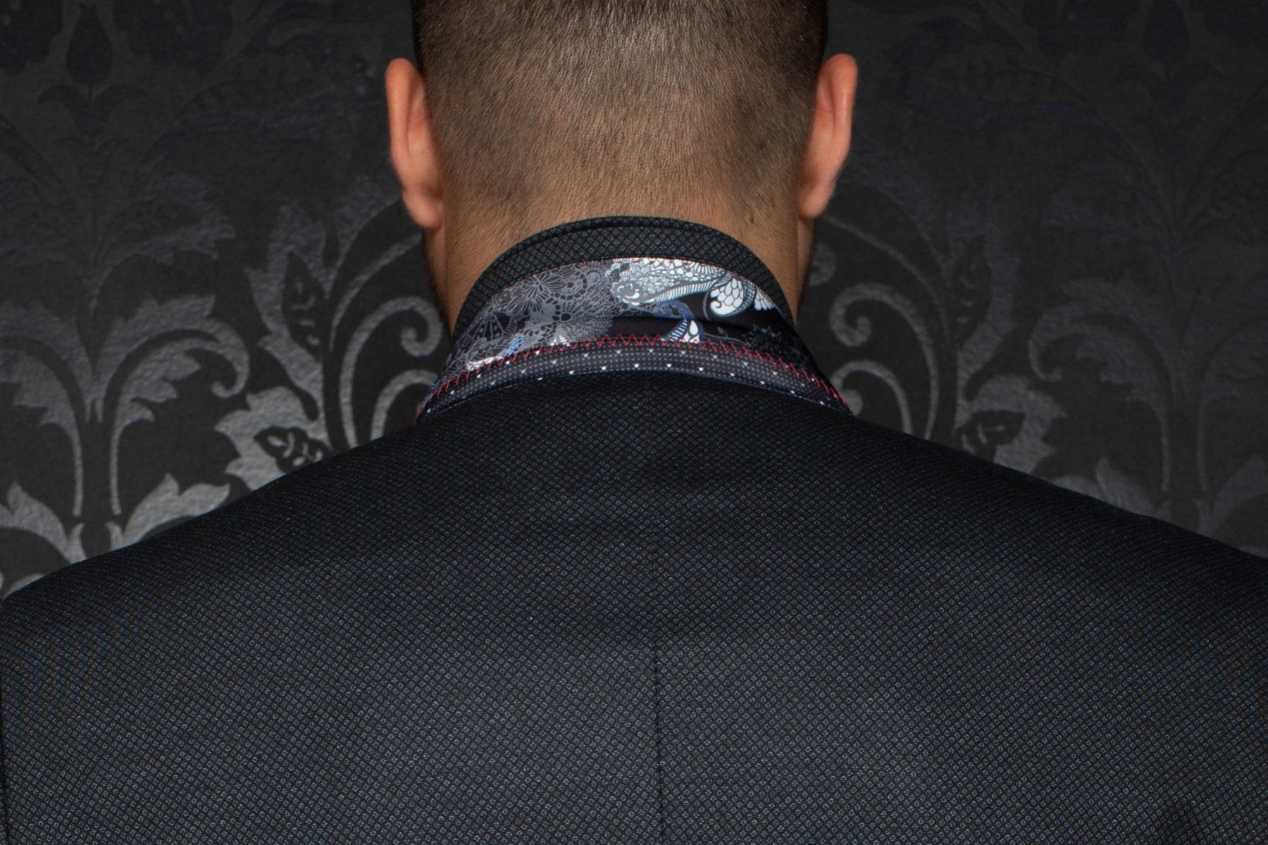 Blazer for men by Au Noir | SCOTT Dark Grey | Boutique Vvög, fashion clothing for men & women