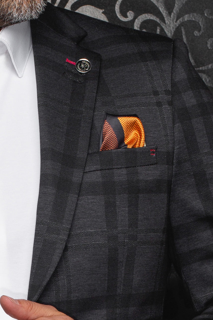 Veston pour homme par Au Noir | SELLECK Noir | Boutique Vvög, inventaire complet de la marque Au Noir