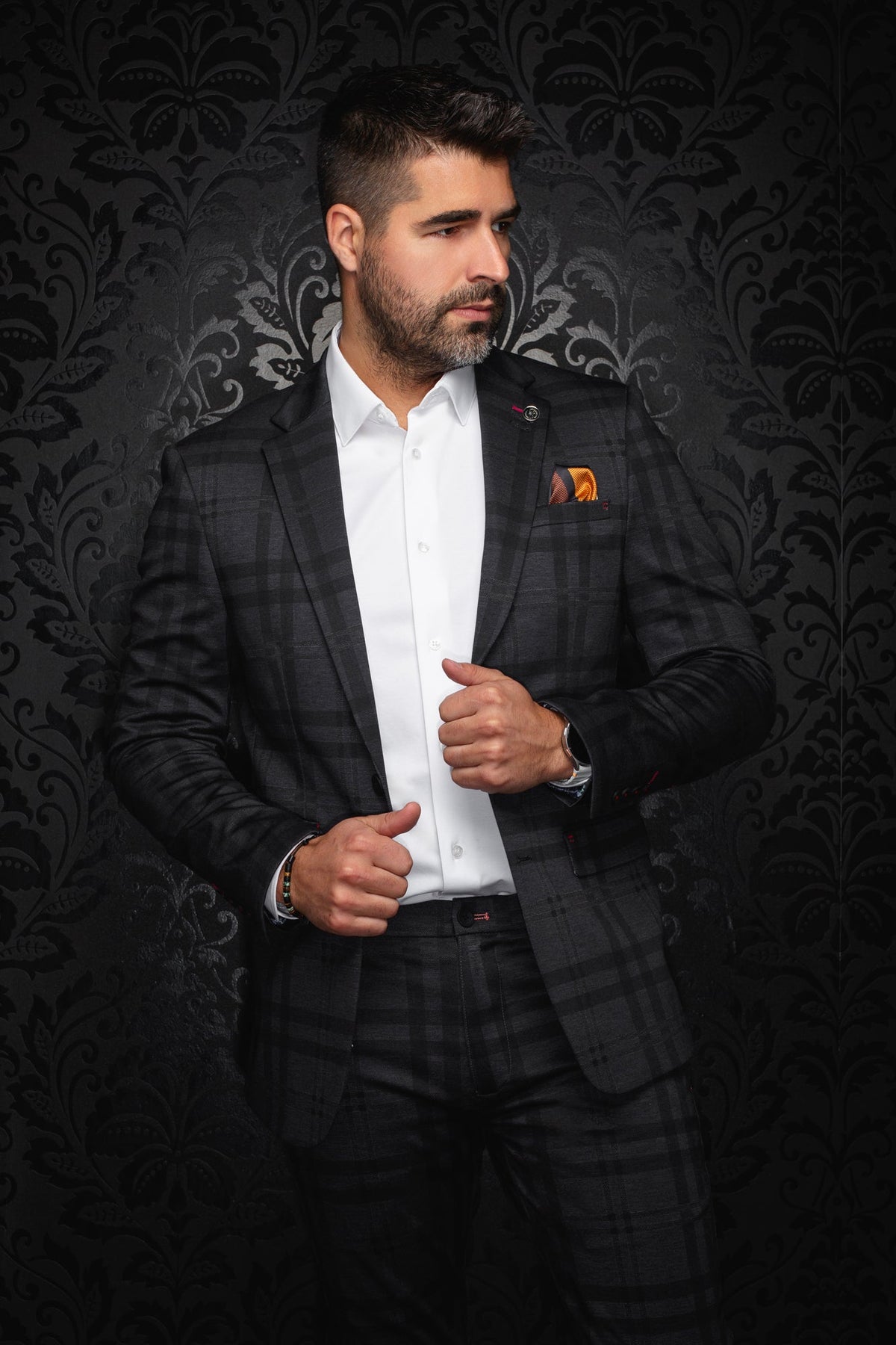 Veston pour homme par Au Noir | SELLECK Noir | Boutique Vvög, inventaire complet de la marque Au Noir