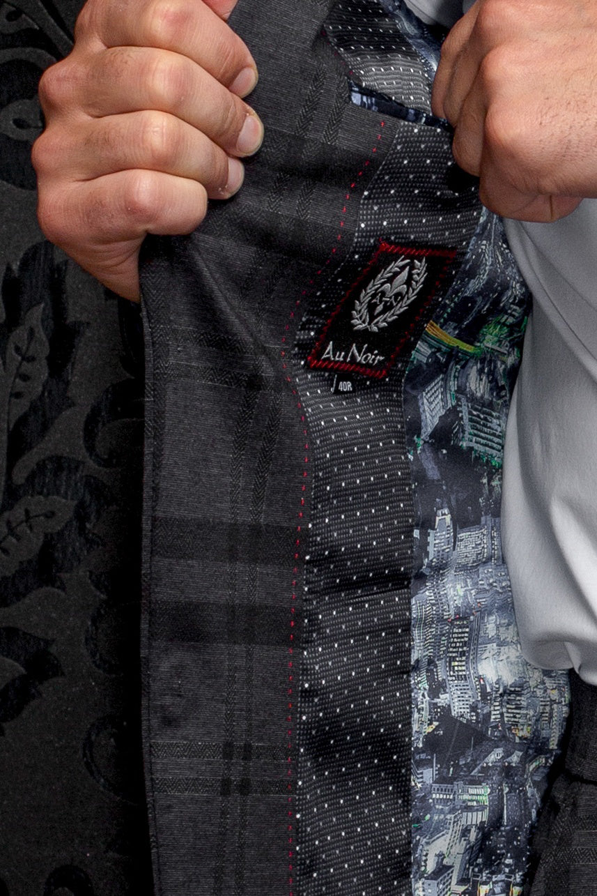 Veston pour homme par Au Noir | SELLECK Noir | Boutique Vvög, inventaire complet de la marque Au Noir