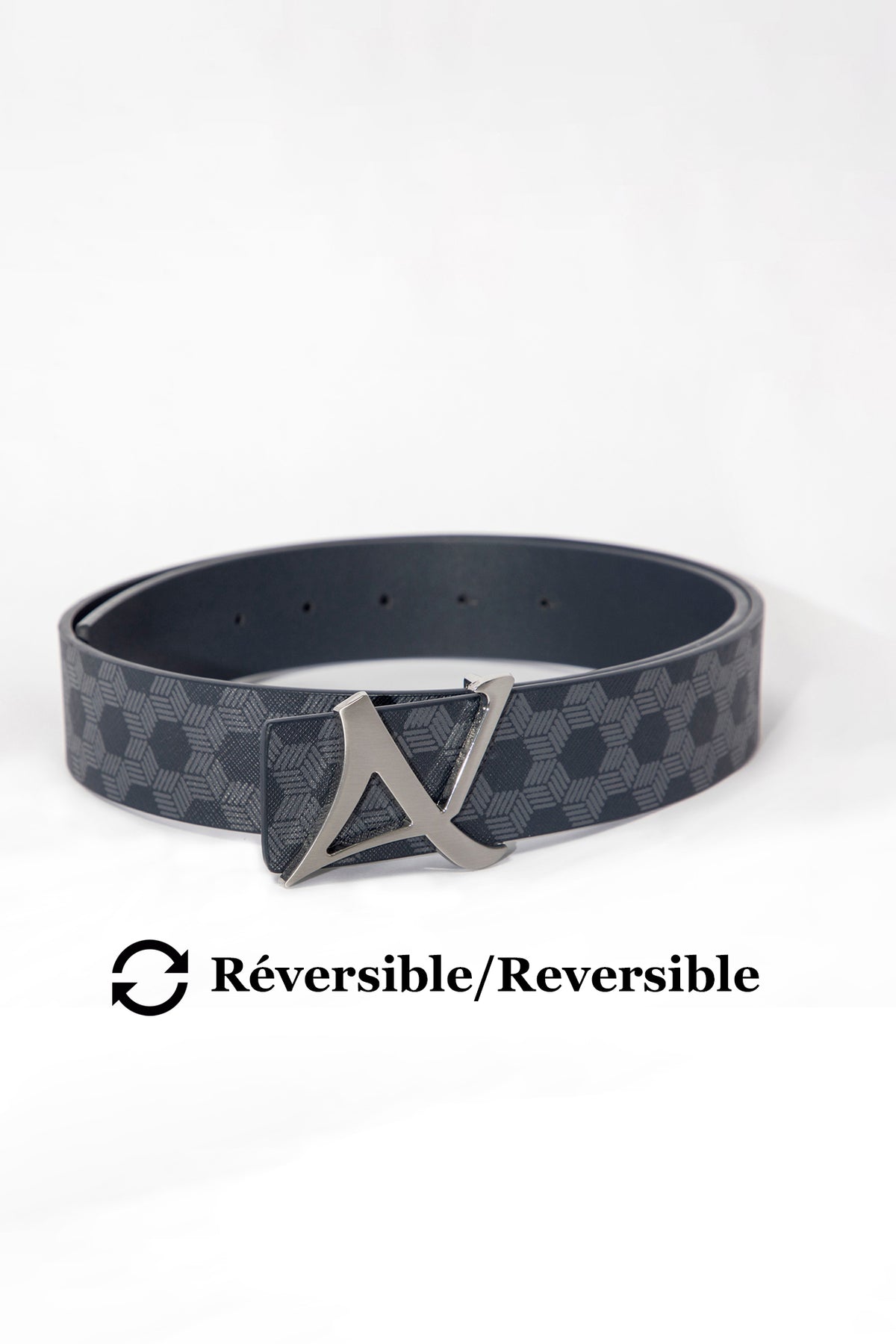 Ceinture pour homme par Au Noir | SHELBY Marine Métal | Boutique Vvög, inventaire complet de la marque Au Noir