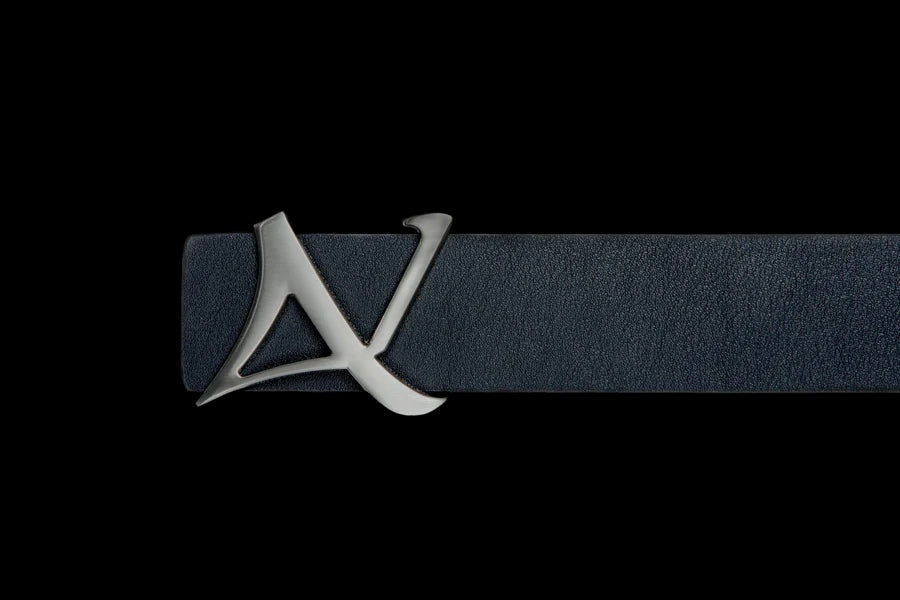 Ceinture pour homme par Au Noir | SHELBY Marine Métal | Boutique Vvög, inventaire complet de la marque Au Noir