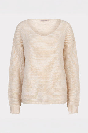 Tricot pour femme par Esqualo | SP2602020 Biscuit | Boutique Vvög, vêtements mode pour homme et femme