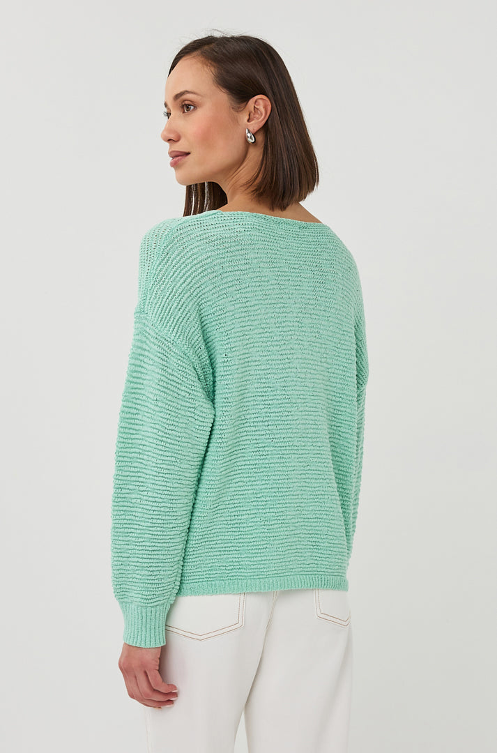 Tricot pour femme par Esqualo | SP2602020 Menthe Claire | Boutique Vvög, vêtements mode pour homme et femme