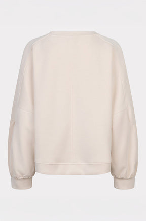 Chandail manches longues pour femme par Esqualo | SP2605000 Naturel | Boutique Vvög, vêtements mode pour homme et femme