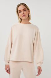 Chandail manches longues pour femme par Esqualo | SP2605000 Naturel | Boutique Vvög, vêtements mode pour homme et femme