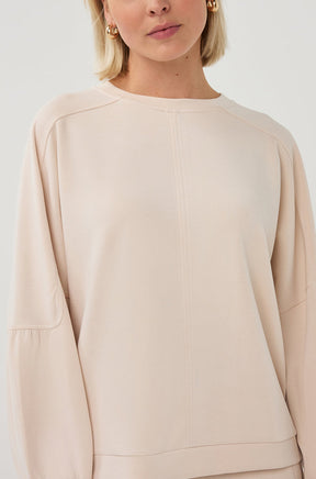 Chandail manches longues pour femme par Esqualo | SP2605000 Naturel | Boutique Vvög, vêtements mode pour homme et femme