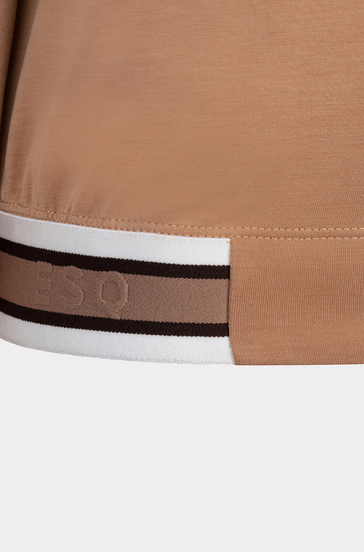 Veste pour femme par Esqualo | SP2605002 Cappuccino | Boutique Vvög, vêtements mode pour homme et femme