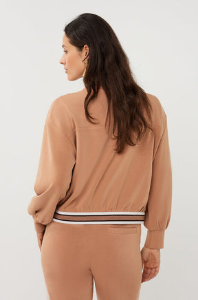 Veste pour femme par Esqualo | SP2605002 Cappuccino | Boutique Vvög, vêtements mode pour homme et femme