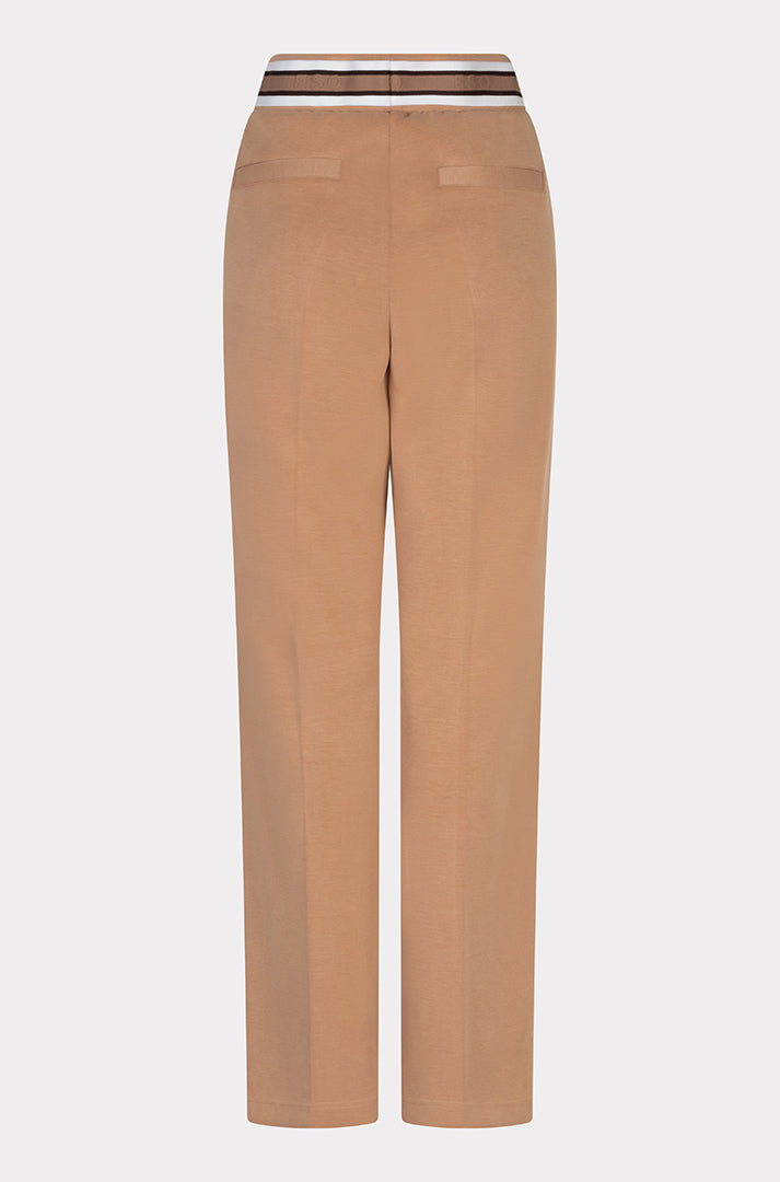 Pantalon pour femme par Esqualo | SP2605003 Cappuccino | Boutique Vvög, vêtements mode pour homme et femme