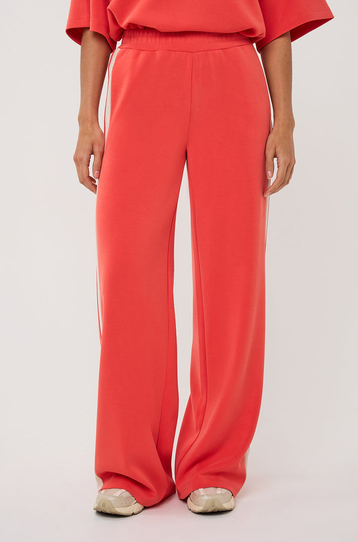Pantalon pour femme par Esqualo | SP2605006 Rouge Chili | Boutique Vvög, vêtements mode pour homme et femme