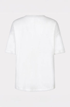 T-Shirt pour femme par Esqualo | SP2605013 Blanc Cassé Sable | Boutique Vvög, vêtements mode pour homme et femme