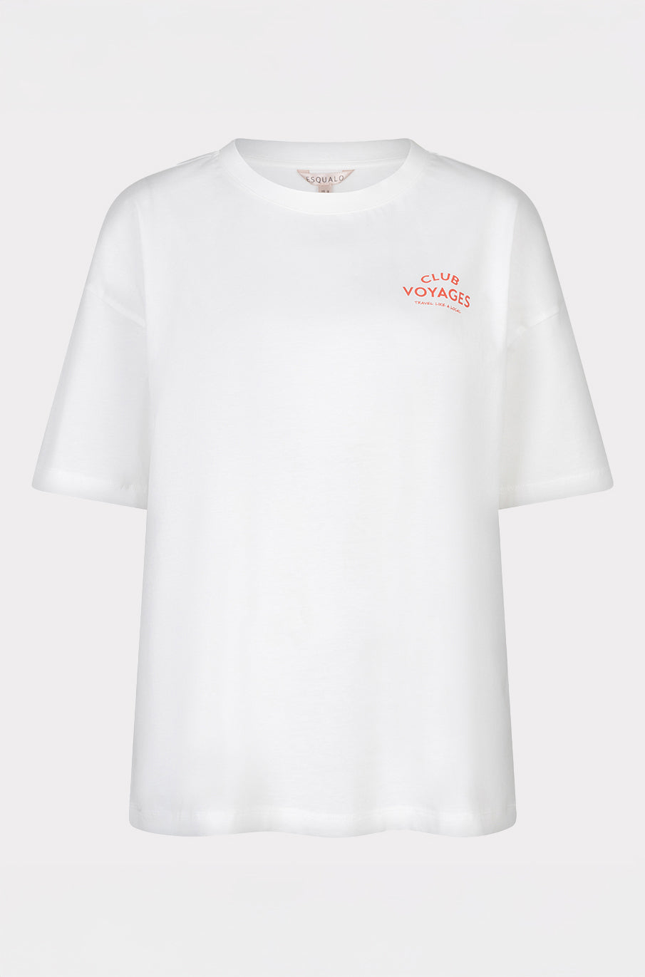 T-Shirt pour femme par Esqualo | SP2605015 Blanc Cassé Chili | Boutique Vvög, vêtements mode pour homme et femme