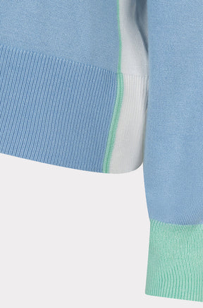 T-Shirt pour femme par Esqualo | SP2607009 Bleu Pacifique | Boutique Vvög, vêtements mode pour homme et femme