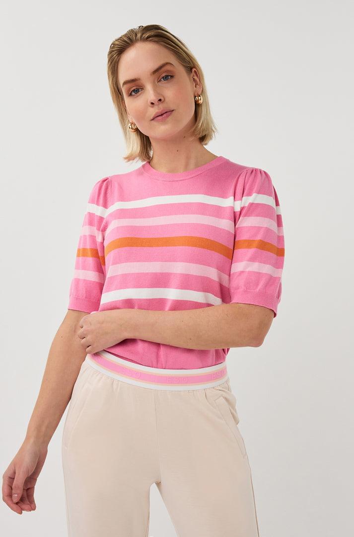 T-Shirt pour femme par Esqualo | SP2607010 Rose | Boutique Vvög, vêtements mode pour homme et femme