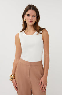 Camisole pour femme par Esqualo | SP2607015 Blanc Cassé | Boutique Vvög, vêtements mode pour homme et femme