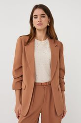 Veston pour femme par Esqualo | SP2610000 Cappuccino | Boutique Vvög, vêtements mode pour homme et femme