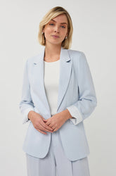 Veston pour femme par Esqualo | SP2610037 Bleu Clair | Boutique Vvög, vêtements mode pour homme et femme