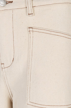 Pantalon pour femme par Esqualo | SP2612020 Naturel | Boutique Vvög, vêtements mode pour homme et femme