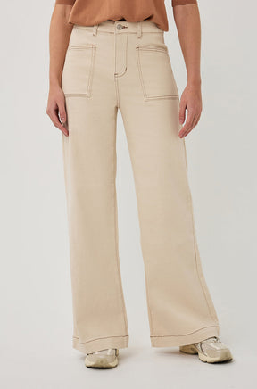 Pantalon pour femme par Esqualo | SP2612020 Naturel | Boutique Vvög, vêtements mode pour homme et femme