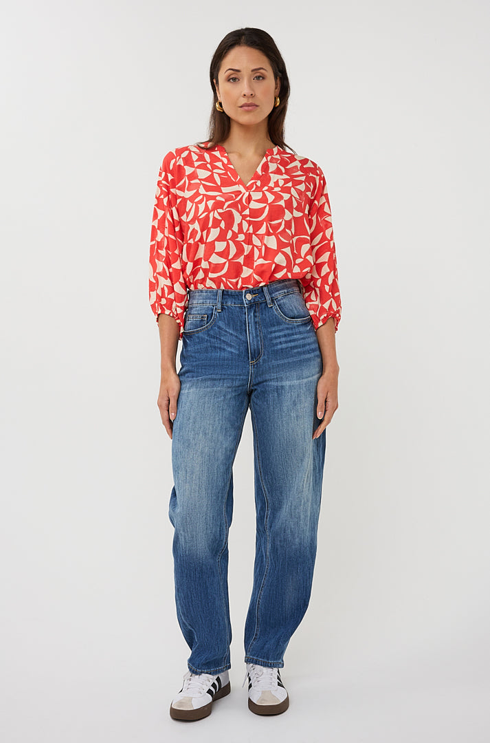 Blouse pour femme par Esqualo | SP2614003 Imprimé | Boutique Vvög, vêtements mode pour homme et femme